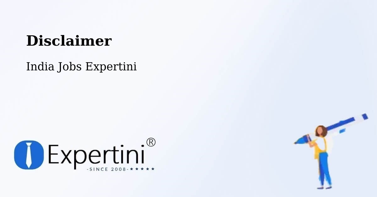 Disclaimer – Surat - India Jobs Expertini